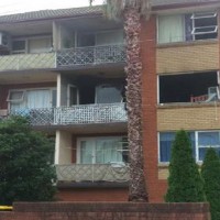 Mum drops newborn baby out window to escape fire