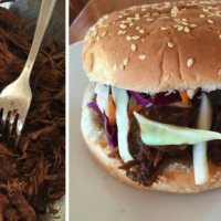 Slow Cooked Pulled Beef