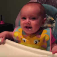 CUTE VIDEO: This bub's laugh is infectious!