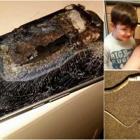 Mums warning after Samsung phone explodes next to her sleeping toddler