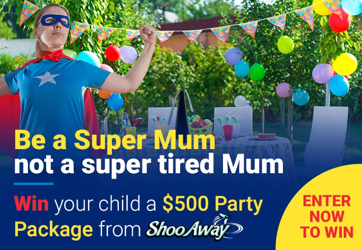 WIN a $500 kids party package thanks to ShooAway!