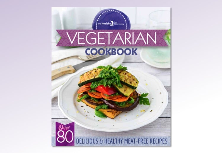 WIN 1 of 5 copies of The Healthy Mummy Vegetarian Cookbook!