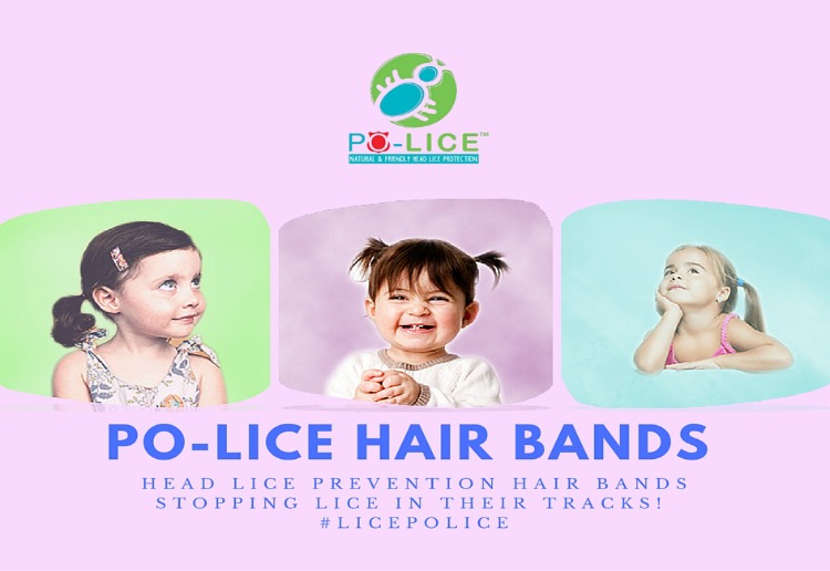 Win a 4 month pack of Po-Lice Head Lice Prevention Hair Band Packs