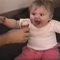 FUNNY VIDEO: Stages Of Eating Ice Cream As Told By Babies