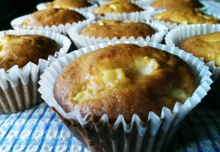 Apple LSA muffins