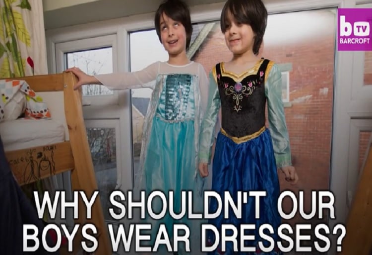Boys Dressed as Girls