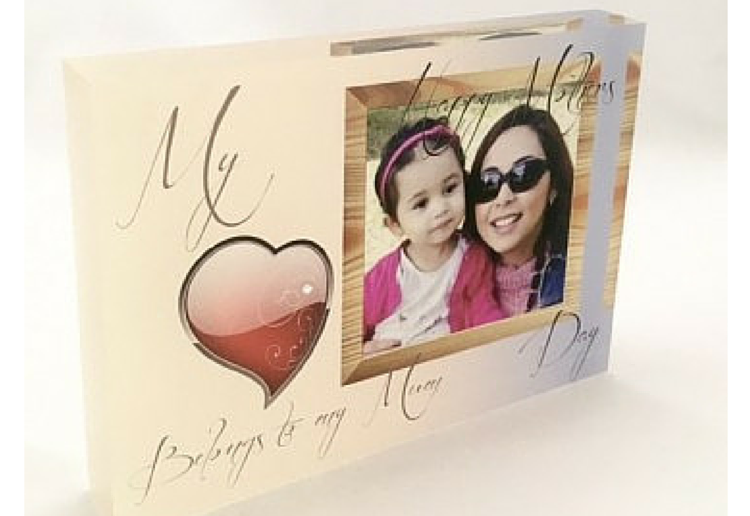 Win A Personalised Mothers Day Photo Frame!
