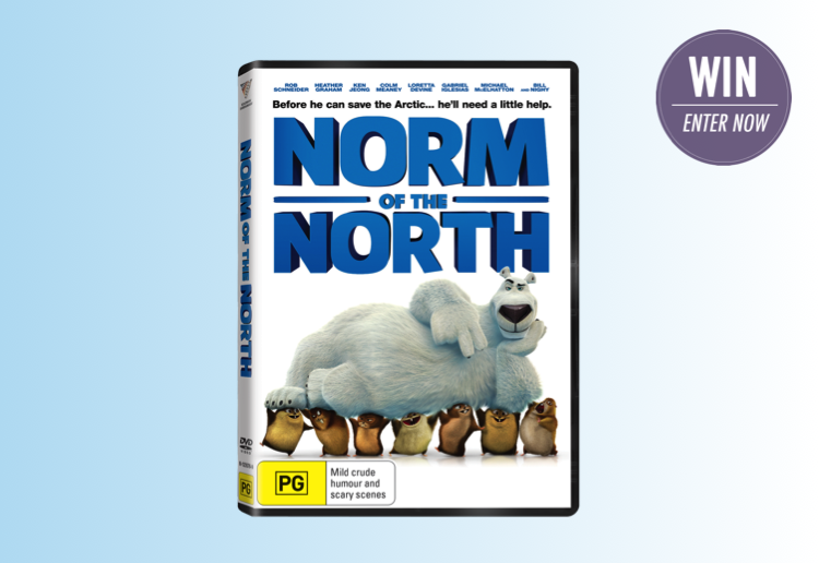 WIN a copy of the brand new movie Norm of the North on Blu-Ray