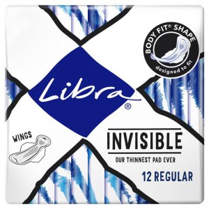 Libra Invisible Pads Wings Thin Regular