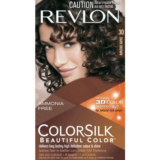 Revlon Colour Silk Hair Colour 30 Dark Brown