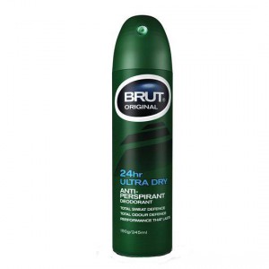Brut Deodorant Aerosol Anti Perspirant Ultra Dry