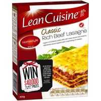 Lean Cuisine Large Serve Lasagne Lean Beef