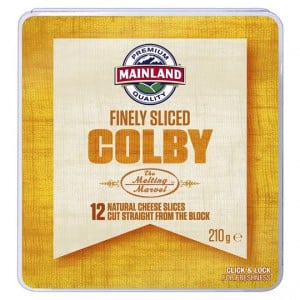 Mainland Colby Cheese Slices