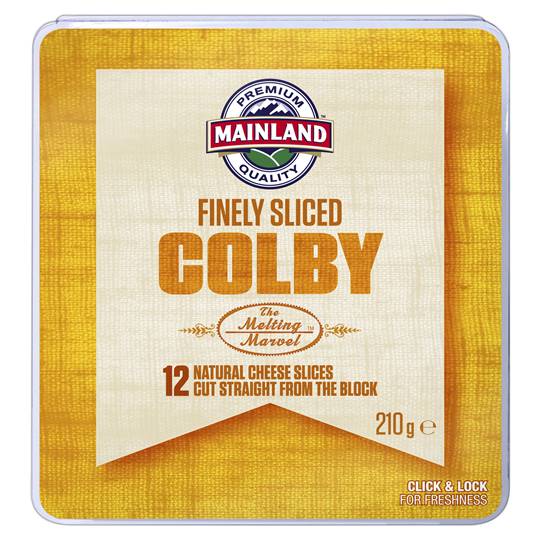 Mainland Colby Cheese Slices