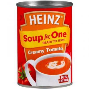 Heinz Soup For One Canned Soup Creamy Tomato