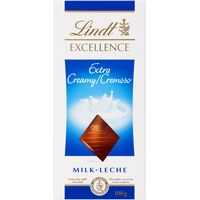 Lindt Excellence Milk Chocolate Extra Creamy