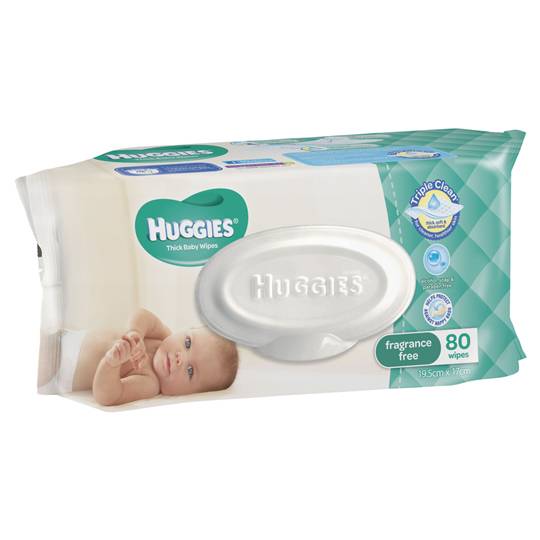 Huggies Baby Wipes Fragrance Free Refill