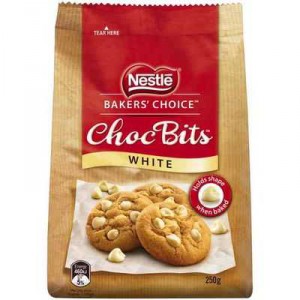 Nestle Baker's Choice Choc Bits White