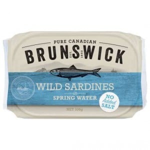 Brunswick Sardines In Springwater No Added Salt