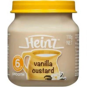 Heinz Smooth Food 6 Months Vanilla Custard