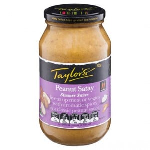 Taylors Simmer Sauce Peanut Satay