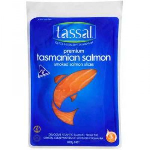 Tassal Premium Tasmanian Smoked Salmon Slices