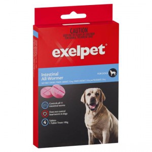Exelpet Treatment Allwormer Dog