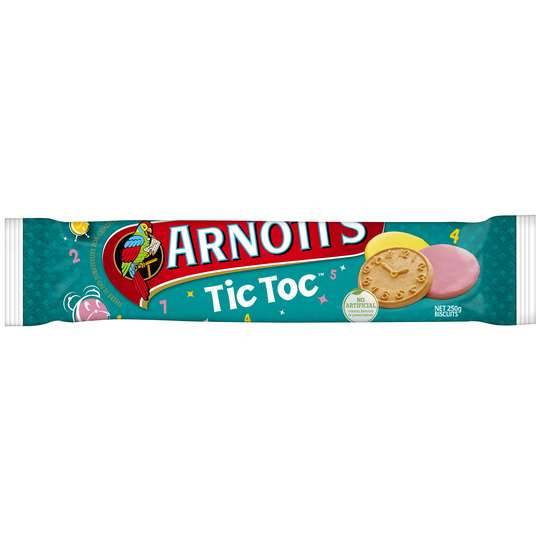 Arnott's Tic Toc Biscuits