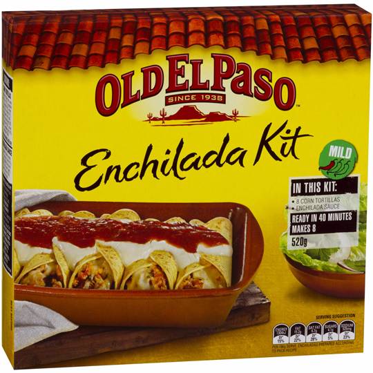 Old El Paso Dinner Kit Enchilada