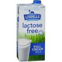 Liddells Full Cream Long Life Milk Lactose Free