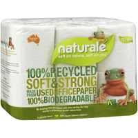 Naturale 100% Recycled Toilet Tissue 2ply White Soft & Strong