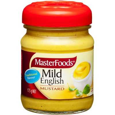 Masterfoods Mustard Mild English