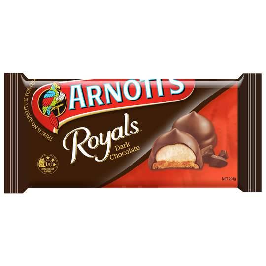 Arnott's Royals Dark Chocolate