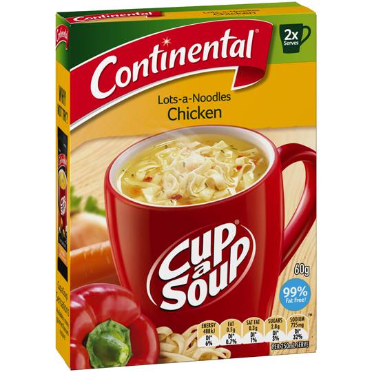 Continental Cup A Soup Lots-of-noodles Chicken