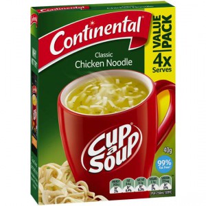 Continental Cup A Soup Instant Soup Chicken Noodle