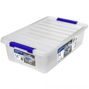Sistema Storage Container With Lid 14l