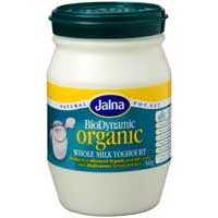 Jalna Biodynamic Organic Whole Milk Yoghurt