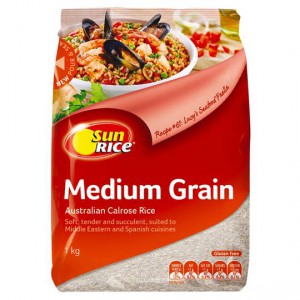 Sunrice White Rice Calrose Medium Grain