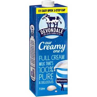 Devondale 100% Pure Full Cream Long Life Milk