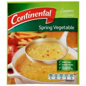 Continental Simmer Soup Spring Vegetable