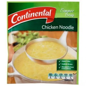 Continental Simmer Soup Chicken Noodle