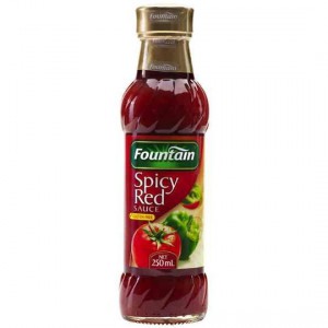 Fountain Tomato Sauce Spicy Red