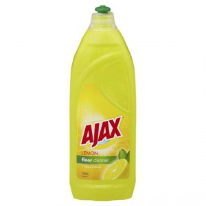 Ajax Floor Cleaner Lemon Scent