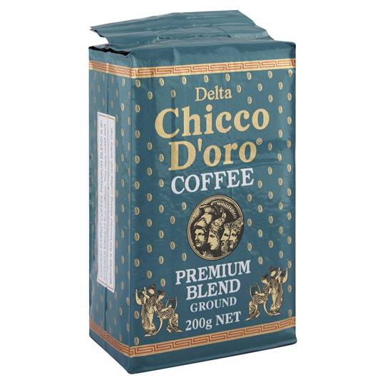 Delta Chicco Doro Premium Blend Ground Coffee