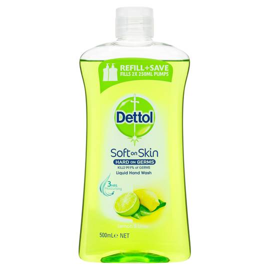 Dettol Liquid Hand Wash Refill Lemon & Lime