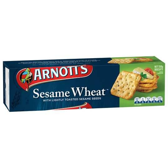 Arnott's Sesame Cracker Wheat
