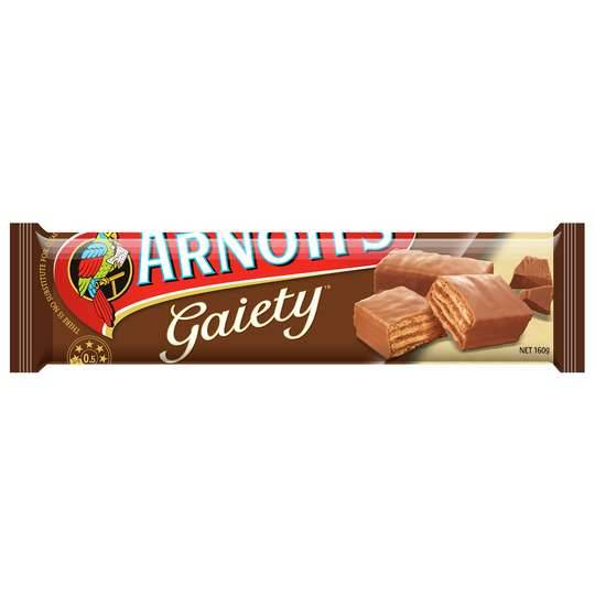 Arnott's Gaiety Chocolate