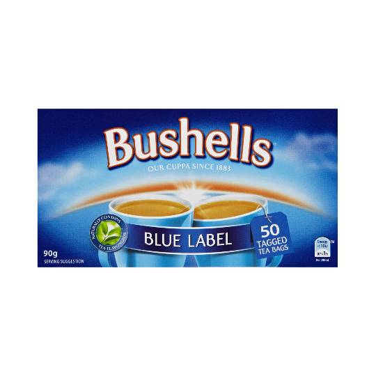 Bushells Blue Label Tea Bags Black