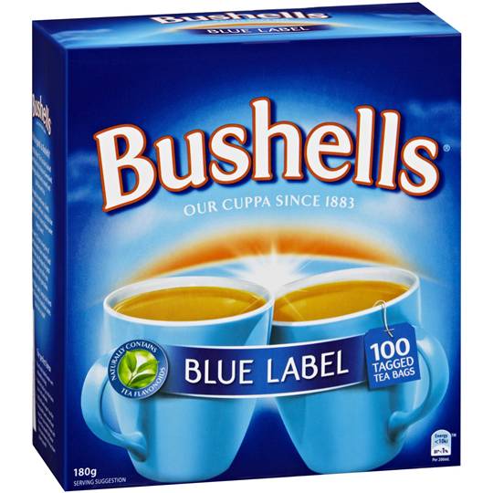 Bushells Blue Label Tea Bags
