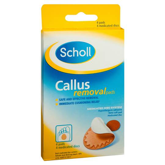 Scholl Foot Care Callus Removal Pads